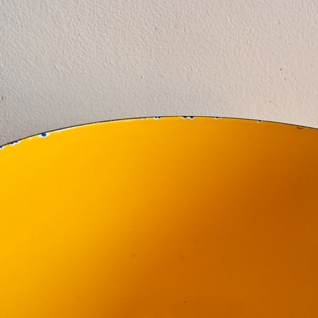 ARABIA FINEL Enamel BOWL by Kaj Franck / フィネル カイフランク  琺瑯ボウル（イエロー）φ:21cm