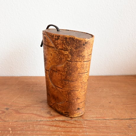 Sweden Birch Canister  / スウェーデン 白樺の筒型の容器