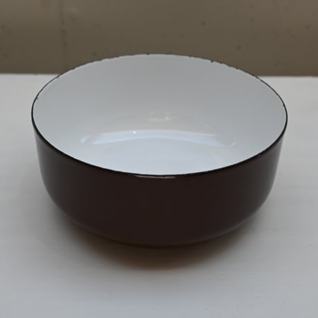 ARABIA FINEL Enamel BOWL (Brown)  / アラビア・フィネル  琺瑯ボウル（ブラウン）B