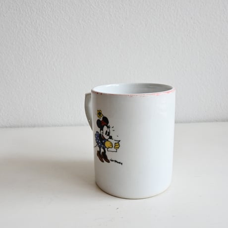 Finland Old Arabia Walt Disney Mickey Mouse Mugcup / フィンランド アラビア ミッキー＆ミニーのマグカップ