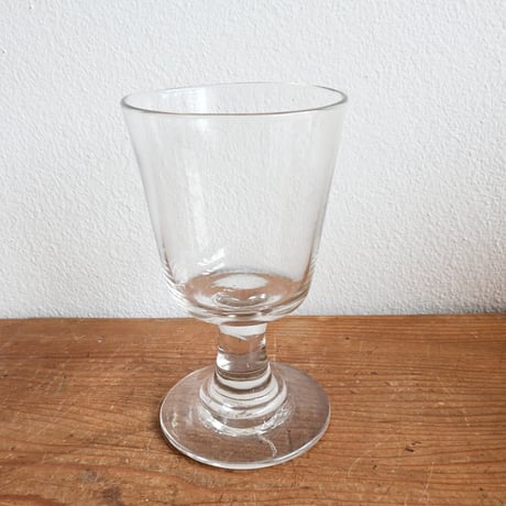 FRANCE Antique Wine Glass  / フランス アンティーク 円錐型ビストロワイングラス B