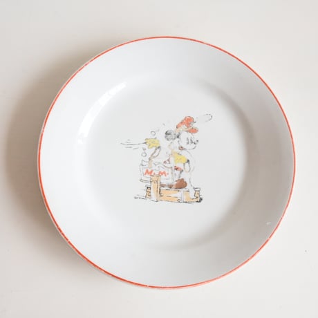 Finland Old Arabia Walt Disney Mickey Mouse Plate / フィンランド アラビア ミッキーのプレート