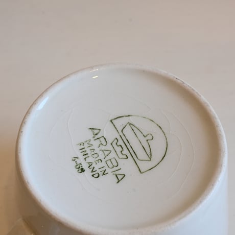 ARABIA KILTA Cup Kaj Franck  / アラビア キルタ カップ カイフランク ホワイト φ:7.9cm H