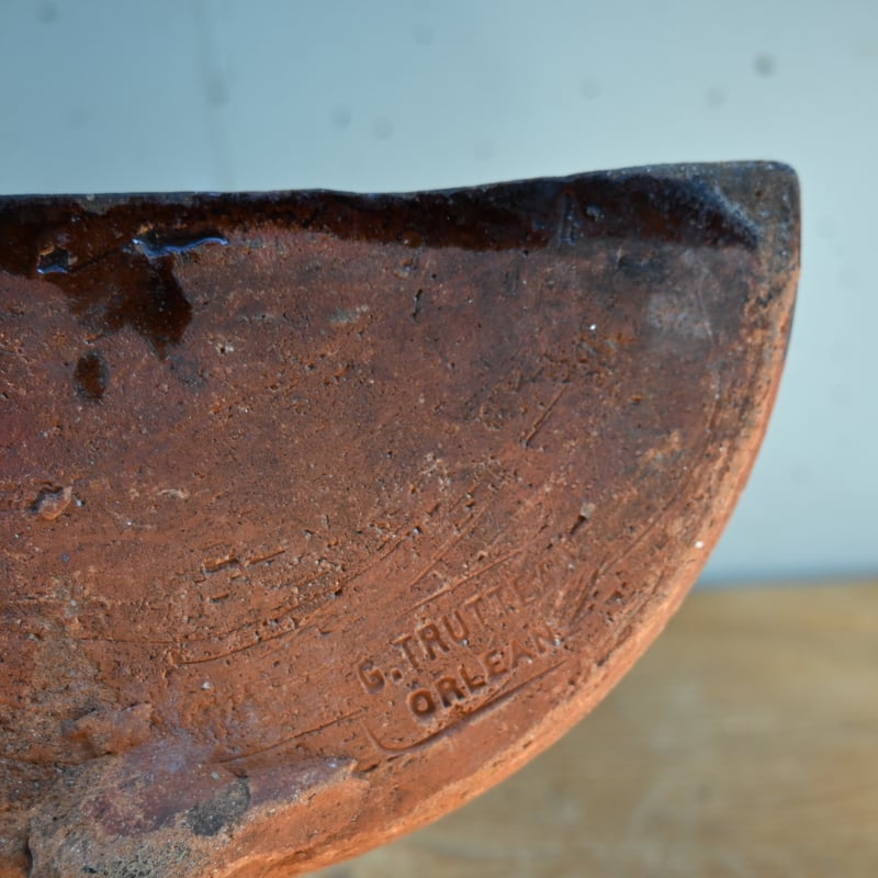 France Antique Cuit Pomme / フランス アンティーク 焼きりんご皿