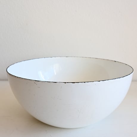 ARABIA FINEL Enamel BOWL / フィネル 琺瑯ボウル（ホワイト）φ:16cm