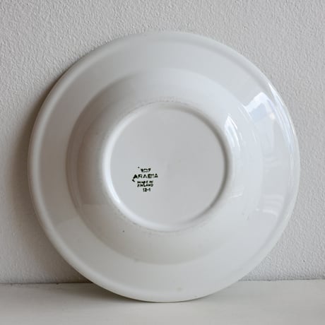 Finland ARABIA   / アラビア 青文字スーププレート φ:24cm A