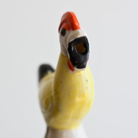 フランス 陶器の鳥型ボトルストッパー A