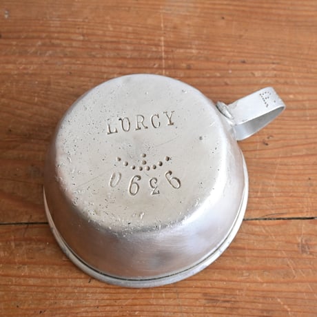France Antique Military Aluminium Cup  / フランス アンティーク アルミのミリタリーカップF