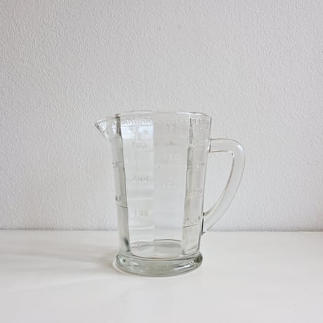 Finland Riihimäen Lasi  Measuring Pitcher / フィンランド リーヒマエンラシ 計量ピッチャー A