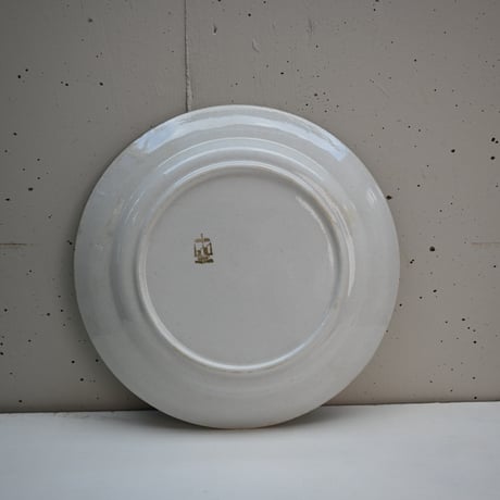 OLD ARABIA Wide Plain plate / オールドアラビア  プレーンプレート グレー