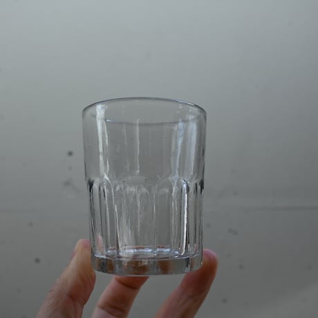 FRANCE Antique Cutting Glass  / フランス アンティーク面取グラス