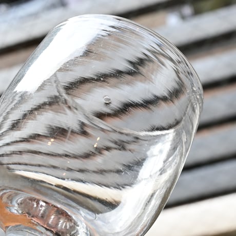 FRANCE Antique Wine Glass  / フランス アンティーク ビストロワイングラス  I