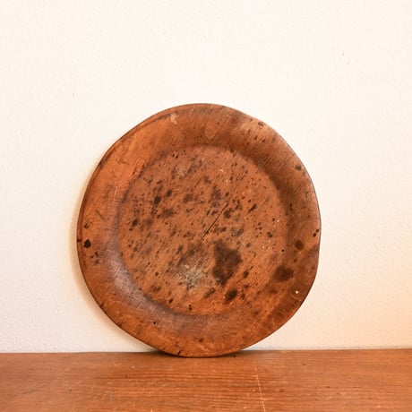 Sweden antique wooden plate / スウェーデン アンティーク 木皿 A-3