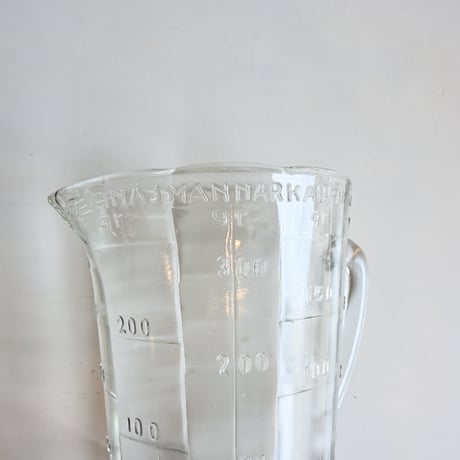 Finland Riihimäen Lasi  Measuring Pitcher / フィンランド リーヒマエンラシ 計量ピッチャー A