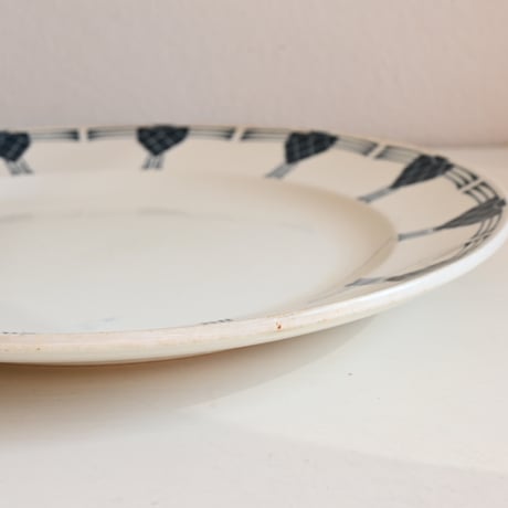 Finland OLD ARABIA  Arne plate  / オールドアラビア 松ぼっくりのプレート φ:21cm B