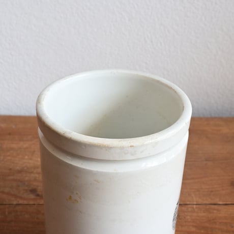 France Antique Lunéville Pot / フランス リュネヴィル窯 コンフィチュールポット