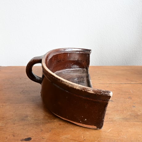 France Antique Cuit Pomme  / フランス アンティーク 焼きりんご皿 レシュフリット