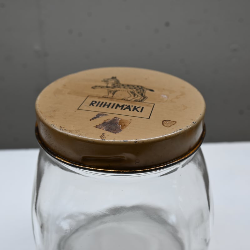 Riihimaki GLASS JAR 1L / リーヒマキ ガラスジャー C | landv