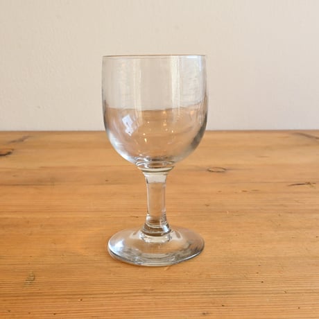 FRANCE Antique Wine Glass  / フランス アンティーク ビストロワイングラス  F