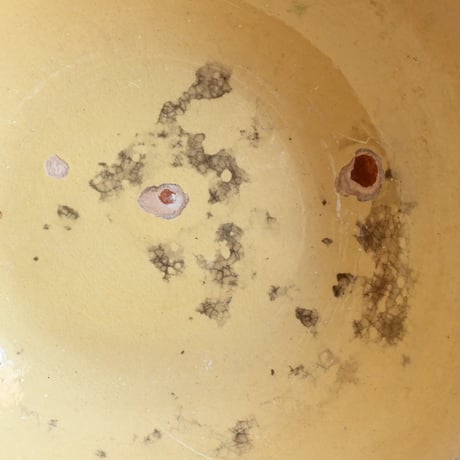 France Antique Yellow Bowl / フランス アンティーク 南仏の黄釉ボウル