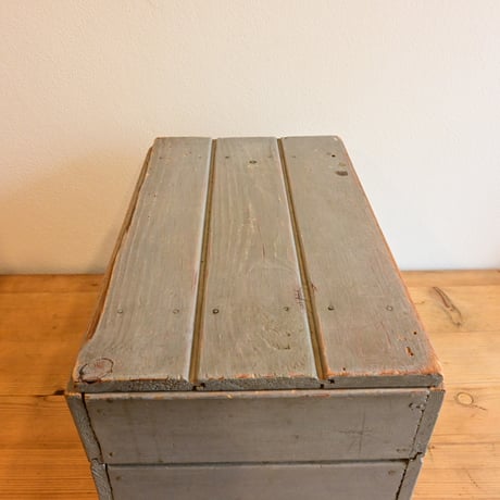 Finland Wood Box / フィンランド グレーのウッドボックス