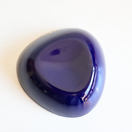 Sweden Enamel Triangle Bowl / フィンランド ERKERデザインの三角ホーローボウル 濃紺