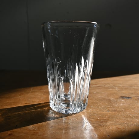 FRANCE Antique Cutting Glass  / フランス アンティーク 切込ロンググラス（剣先グラス）