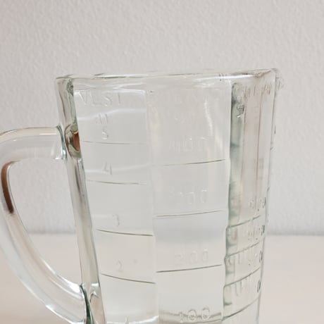 Finland Riihimäen Lasi  Measuring Pitcher / フィンランド リーヒマエンラシ 計量ピッチャー C
