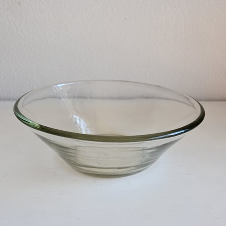 Finland Viili Astia RIIHIMÄKI Glass Bowl / リーヒマキのヨーグルトガラスボウル D