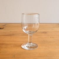 FRANCE Antique Wine Glass  / フランス アンティーク ビストロワイングラス  I