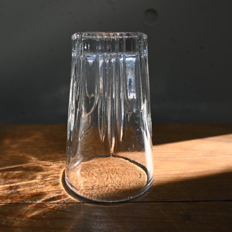 FRANCE Antique Cutting Glass  / フランス アンティーク 切込ロンググラス（剣先グラス）