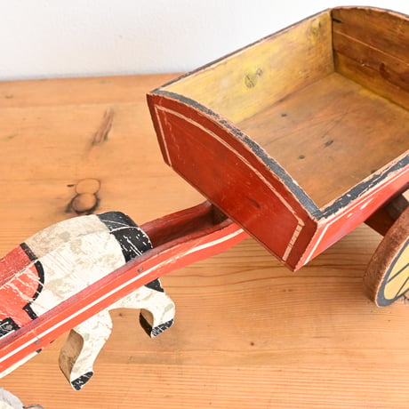 Finland Toy Horse Carriage / フィンランド 馬車のおもちゃ