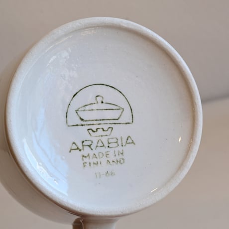 ARABIA KILTA Cup Kaj Franck  / アラビア キルタ カップ カイフランク ホワイト φ:7.9cm J