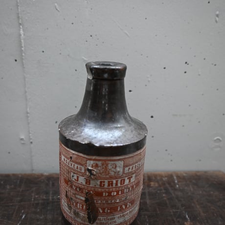 FRANCE OLD INK Bottle J.B.GRIOT / フランス アンティーク インクボトル