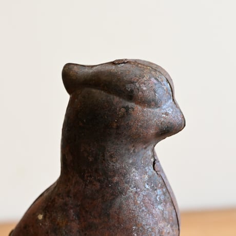 フランス 古いゼンマイ式の鳥のおもちゃ
