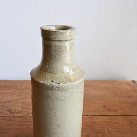 France Antique Stoneware Bottle　/ フランス ストーンウェアのボトル