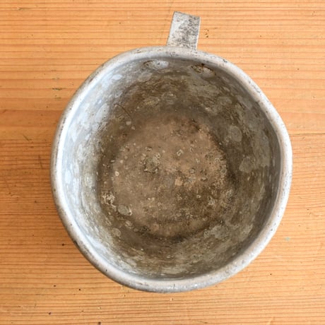 France Antique Military Aluminium Cup  / フランス アンティーク アルミのミリタリーカップ A-4