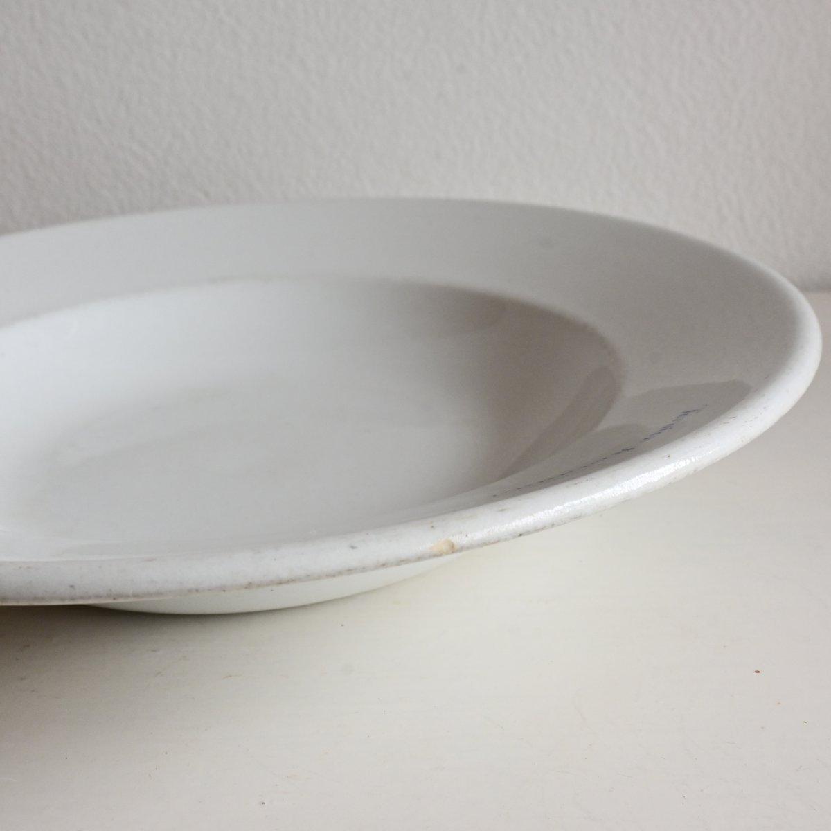 Finland ARABIA / アラビア 青文字スーププレート φ:24cm B | l