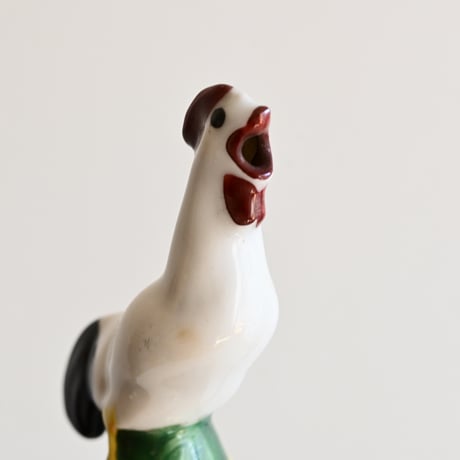 フランス 陶器の鳥型ボトルストッパー B