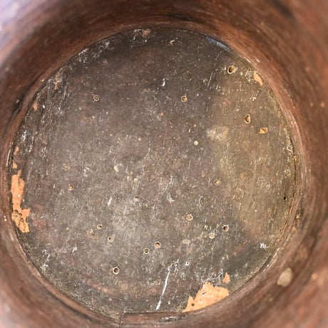 France Antique  Measuring cup  / フランス アンティーク 木と鉄の計量カップ H:10.5cm