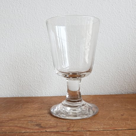 FRANCE Antique Wine Glass  / フランス アンティーク 円錐型ビストロワイングラス B