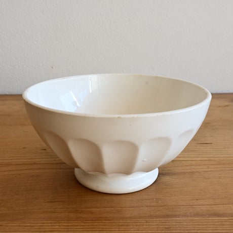 France Antique Cafe Bowl "Digoin&Sarreguemines" / フランス  面取りカフェオレボウル ”ディゴワン＆サルグミンヌ”  φ:15.1cm