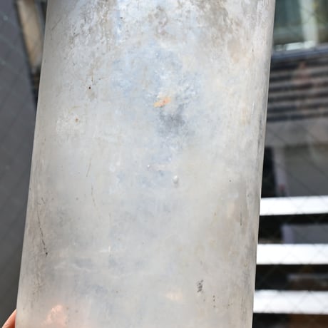 France Antique Bottle  / フランス アンティーク 銀化したファーマシーボトル