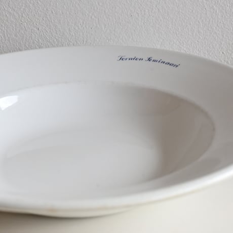 Finland ARABIA   / アラビア 青文字スーププレート φ:24cm A