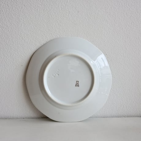 Finland OLD ARABIA  / オールドアラビア 茶文字プレート  φ:20.5cm B