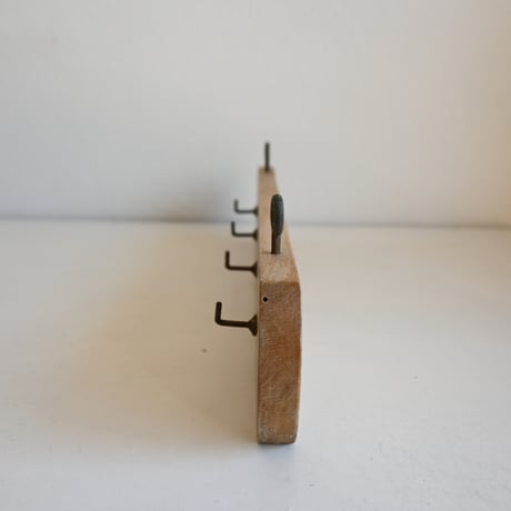 Sweden Woodenhook with 4hooks  / スウェーデン 木の4連フック