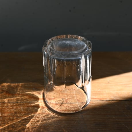 FRANCE Antique Cutting Glass  / フランス アンティーク面取グラス