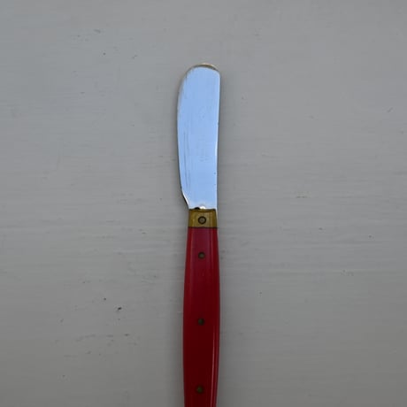 France Butter Knife / フランス 赤のバターナイフ E