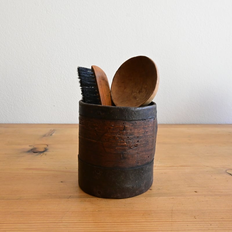 France Antique Measuring cup / フランス アンティーク 木と