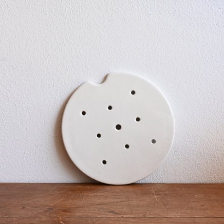 France Old Draining Plate  / フランス パックマン型 古い水切りプレート